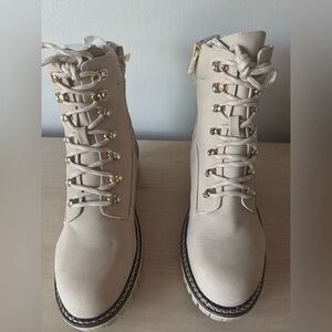 Cream Tapioca Booties from Jennifer Lopez / Size 9 (New with box)